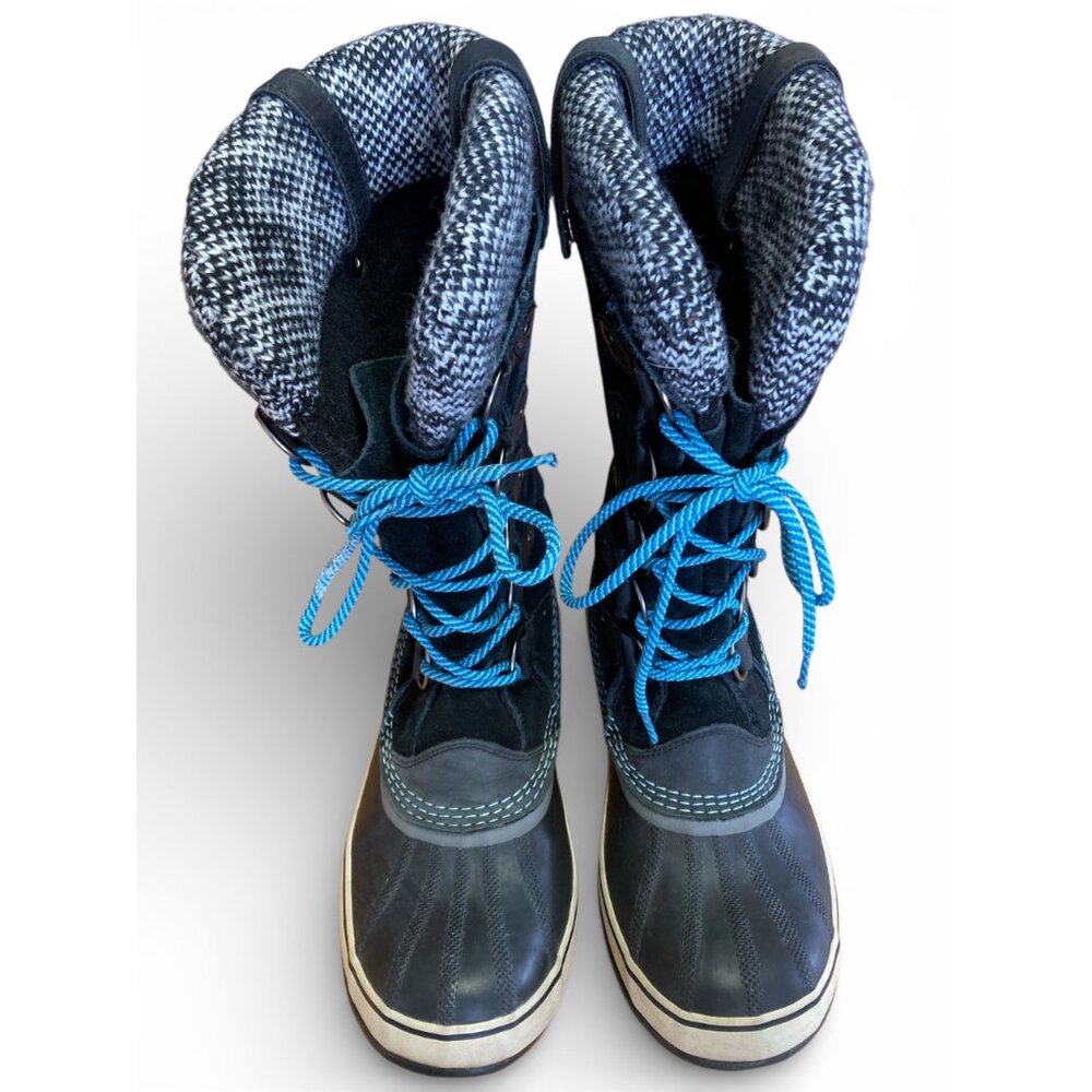 Sorel New Upgraded Hardware Winter Waterproof Insulated Boots, Women's 11, Black